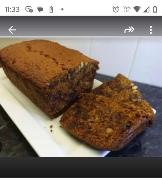 Carrot Cinnamon Loaf